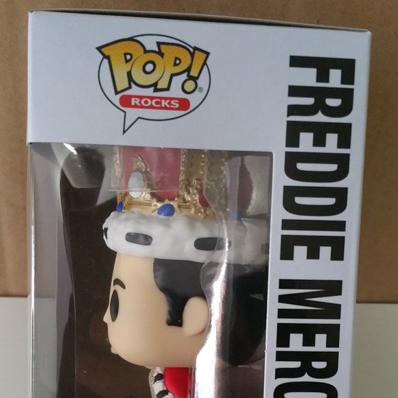 Funko Pop! Rocks: Freddie Mercury King #184 - Picture 11 of 16